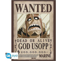 Αφίσα One Piece - Wanted God Usopp (52x38cm) - RD102533