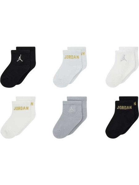 Jordan Βρεφικές κάλτσες Everyday Essentials Ankle Socks 6 pairs NJ0734-G0J