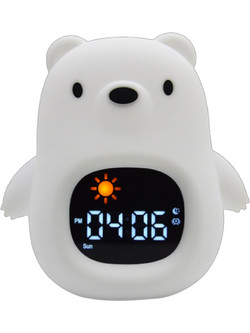 Επιτραπέζιο Ρολόι Kiddoboo SoundGlow Bear με Ξυπνητήρι KBJL822