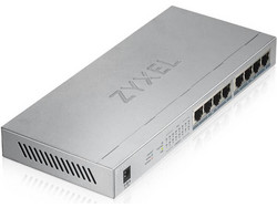 ZyXEL GS1008HP Unmanaged L2 Switch με 8 Θύρες Ethernet 1Gbps