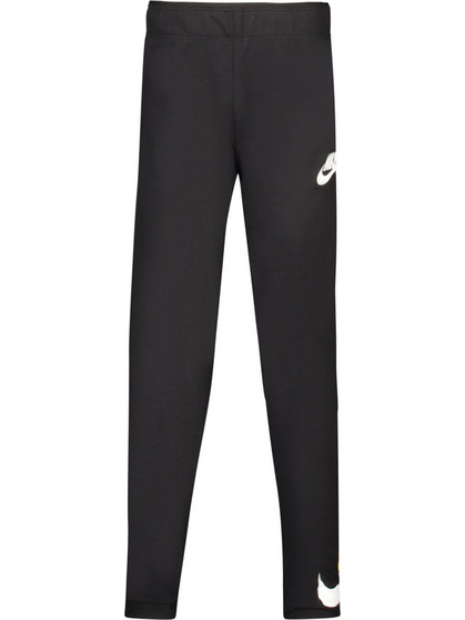 NIKE GIRLS' BLACK LEGGINGS Μαύρο