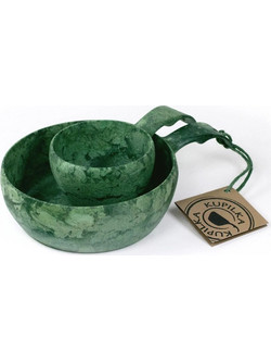 Kupilka Set - Μπωλ 550ml & Κούπα 210ml για Outdoor Χρήση, Χρώμα: Πράσινο (Conifer)