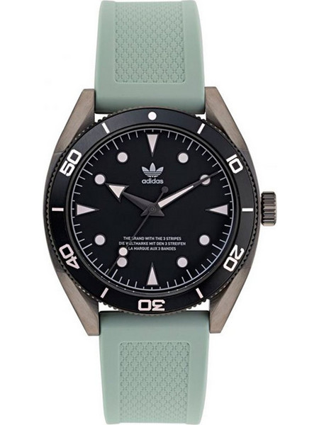 Adidas Ανδρικό Ρολόι με Γκρι Καουτσούκ Λουράκι AOFH22001