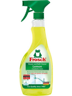 Οικολογικό SPRAY Καθαριστικό Μπάνιου Λεμόνι - FROSCH - 500ml
