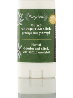 Evergetikon Jasmin Φυσικό Αποσμητικό Stick Χωρίς Αλουμίνιο 100gr