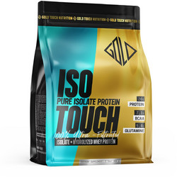 Gold Touch Nutrition ISO Touch Premium 86% Chocolate & Hazelnut Πρωτεΐνη Ορού Γάλακτος Γράμμωσης Χωρίς Λακτόζη 908gr