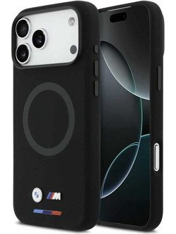 BMW M Silicon Logo MagSafe - θήκη για Apple iPhone 17 Pro Max - Μαύρο