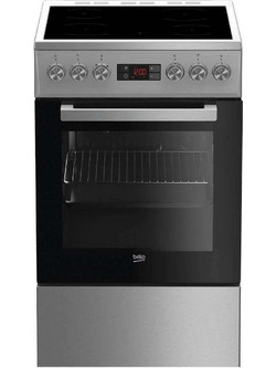 Beko FSM57300GX Κουζίνα Ηλεκτρική 55lt με Κεραμικές Εστίες 50cm
