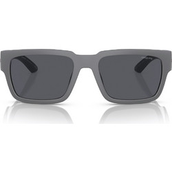 Arnette AR4326U 287087 Ανδρικά Γυαλιά Ηλίου Τετράγωνα Κοκάλινα Γκρι με Μαύρο Polarized Φακό