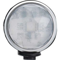 UMO21003 - Πολύχρωμο Φωτάκι LED Ασφαλείας για Κατοικίδια σε Μαύρο Χρώμα