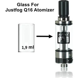 Pyrex Glass Tube 1.9ml για Q14 / Q16 - Justfog