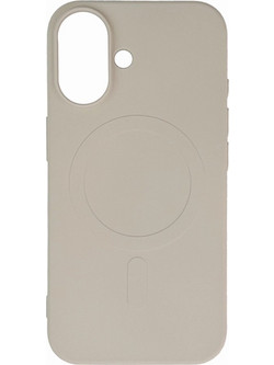 Liquid Silicone Case with MagSafe for iPhone 16e / 17e - Beige