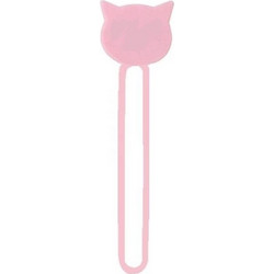 Silicone cable reel - pink