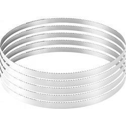 Λεπίδα πριονοκορδέλας VEVOR, μήκος 3810 mm, λεπίδα πριονοκορδέλας 4 TPI με 18 αιχμηρά δόντια σκληρυμένα HRC, ανθρακούχος χάλυβας υψηλής αντοχής SK5, πλάτος 19 mm, αντικατάσταση για τις κύριες μάρκες π