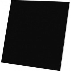 Dospel Veroni Glass 120 S Επιτοίχιος Εξαεριστήρας O120 Μαύρος (007-7611B)