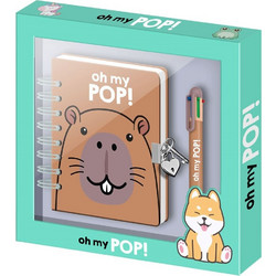 Oh My Pop! Capibara Diary + pen