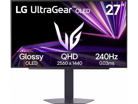 LG UltraGear 27GX704A-B OLED HDR Gaming Monitor 26.5" 2560x1440 QHD 240Hz 0.03ms