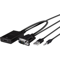 Vivanco Compact Adapter Hdmi / Vga 0.1m - (ITADVGAHDMIMFK)