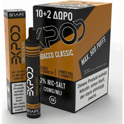 EXPOD Tabacco Classic 20mg/ml
