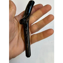 old antuqe cigarette holder black coral