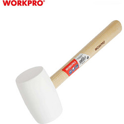ΜΑΤΣΟΛΑ ΛΑΣΤΙΧΟ ΞΥΛΙΝΗ ΛΑΒΗ. 450gr (ΑΣΠΡΟ) WP241038 WORKPRO (PROFI)