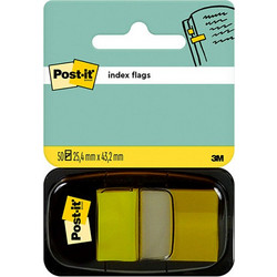Σελιδοδείκτες 3M Post-it 3M 25,4 x 43,2 mm Yellow (50 καρτέλες)