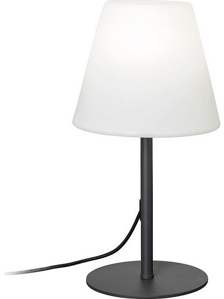 Φωτιστικό Επιτραπέζιο Garda E27 220V 25W Max Φ28x53cm Anthracite-White Bot Lighting