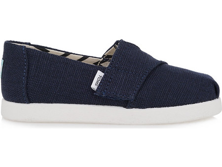 TOMS ΕΣΠΑΝΤΡΙΓΙΕΣ WA21H0021497 - ΜΠΛΕ ΣΚΟΥΡΟ 10022101 ALPARGATA CLASSIC-NAVY / NVY HRTG CVS TD ACLASS ESP