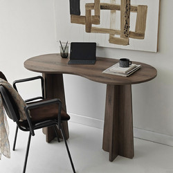 Hanah Home Infini Γραφείο Walnut 120x60x75cm 552NOS1709
