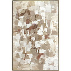 THALEA II ΠΙΝΑΚΑΣ ΔΙΑΚΟΣΜΗΤΙΚΟΣ ΜΕ ΚΟΡΝΙΖΑ 80x120x4cm ΚΑΜΒΑΣ ΠΟΛΥΧΡΩΜΟ ΞΥΛΟ