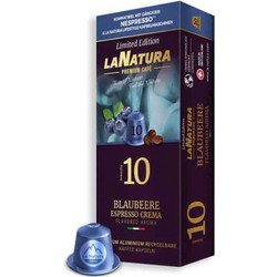 La Natura Lifestyle Κάψουλες Espresso Blueberry Cream Συμβατές με Μηχανή Nespresso 10τμχ