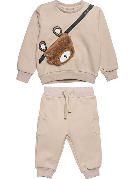 Alouette βρεφικό σετ φόρμας Tender Comforts (3-18 μηνών) - 00470931 Μπεζ