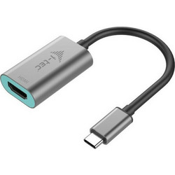 i-tec Μετατροπέας HDMI female σε USB-C male Γκρι 1τμχ C31METALHDMI60HZ