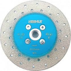 BIHUI DCWMM5 Διαμαντόδισκος Κοπής και Λείανσης 125mm M14