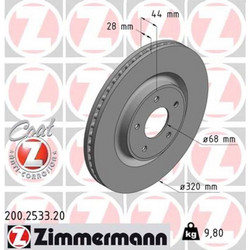 Zimmermann Δισκόπλακα - 200.2533.20