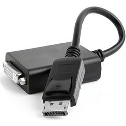 CABLEXPERT DISPLAYPORT V1.2 TO DUAL-LINK DVI ADAPTER WITH CABLE BLACK