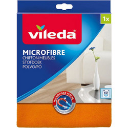 Vileda Rubber Staub Πανάκι Καθαρισμού με Μικροΐνες Γενικής Χρήσης Πορτοκαλί 40x30εκ (06-6818)