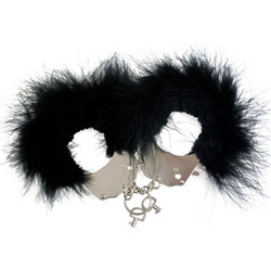 Adrien Lastic Feathers Cuffs Black