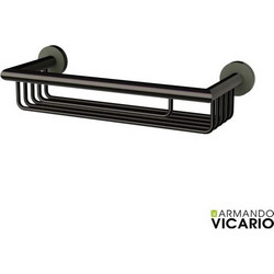 Σπογγοθήκη - Μπουκαλοθήκη 34,8χ13,2χ6,6εκ. Black Chrome SLIM 900201-405 ARMANDO VICARIO