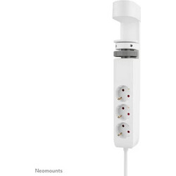 Neomounts VOLT Desk Clamp socket with Quick-charge USB Ports, 3x type-F 230V, 1x USB-A 18W, 2x USB-C 20W (DS22-840BL6) (NEODS22-840BL6)