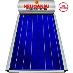 Helioakmi Megasun 2 Ηλιακός Θερμοσίφωνας 160lt 2.62m² Glass Διπλής Ενέργειας