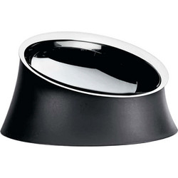 Δοχείο Φαγητού Σκύλου Wowl BM13/28 B 28x27x15,7cm Black-Silver Alessi