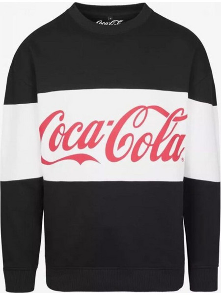 Merchcode Coca Cola Stripe Ανδρικό Φούτερ MC166 Black