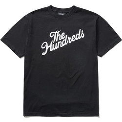 THE HUNDREDS Men Forever Slant T-Shirt - BLACK - F19P101003-01