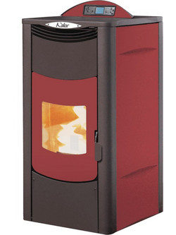 Kalor Marta Idro Red Σόμπα Pellet Καλοριφέρ Αερόθερμη 19.4kW