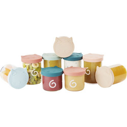 BabyMoov Airtight Δοχεία Αποθήκευσης Φαγητού Multi Colour 6x250ml + 3x120ml A004315