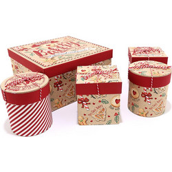 Κουτιά χάρτινα xmas bakery σ/5 - Plastona