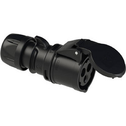 ΠΡΙΖΑ ΒΙΟΜΗΧΑΝΙΚΗ ΘΗΛΥΚΗ 3P 16A IP44 ΜΑΥΡΗ 213-6x PCE (ΣΕΤ ΜΕ 5)