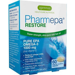 Igennus Pharmepa Restore Ιχθυέλαιο Λεμόνι 60 Κάψουλες