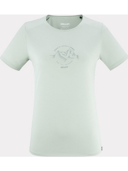 MILLET Ubic Women's T-Shirt, Γυναικείο Ορειβατικό Μπλουζάκι, MIV10478_N4239 /Sea Weed